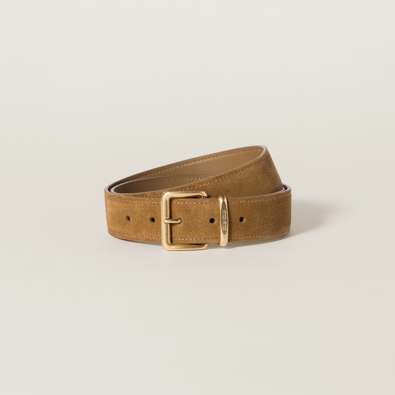 Suede belt - Image 1